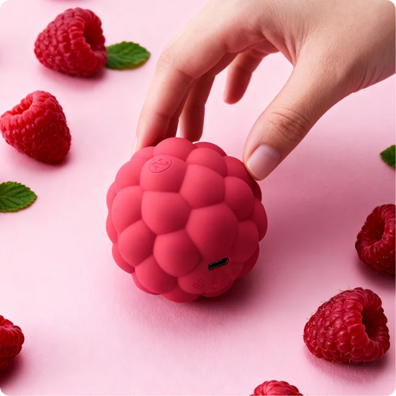 Berri Clitoral Vibrator (Raspberry) — color variants