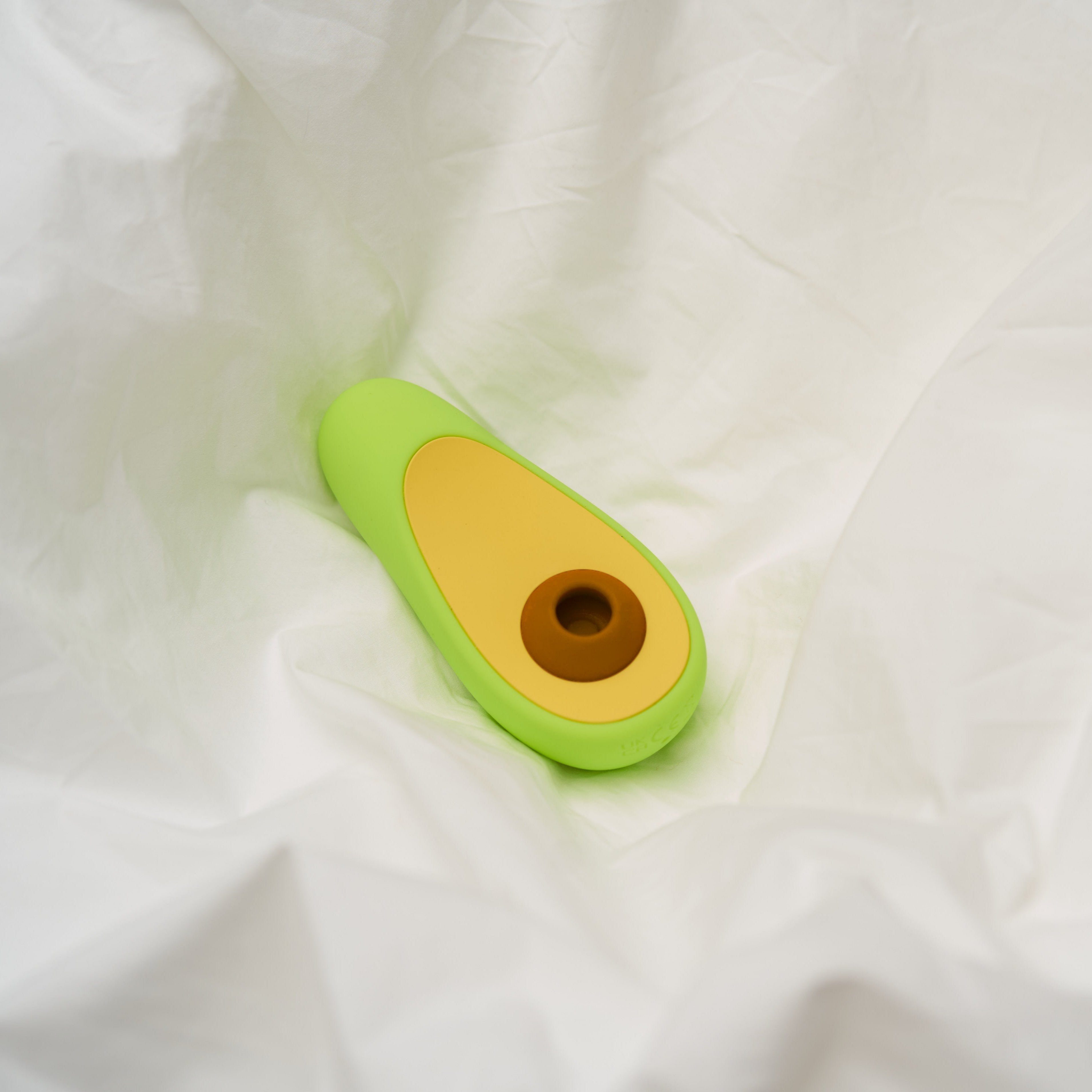 Avocado clitoral massager charging setup